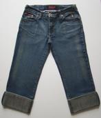 Baby Phat : jeans korte broek bermuda / 34 - 36 / worn look, Kleding | Dames, Blauw, Ophalen of Verzenden, Zo goed als nieuw, W27 (confectie 34) of kleiner