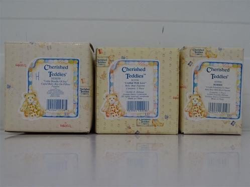 A51112 Cherished Teddies [set van 3], Verzamelen, Beren en Cherished Teddies, Gebruikt, Cherished Teddies, Ophalen of Verzenden