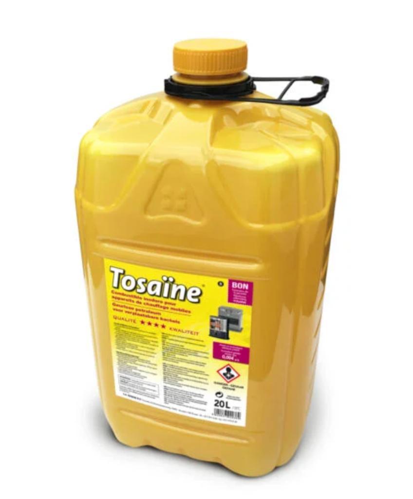 ② 20 litres Tosaïne (Pétrole sans odeur) — Chauffage & Radiateurs — 2ememain