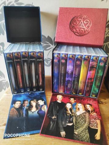 BUFFY THE VAMPIRE SLAYER 1-7 EN ANGEL 1-5 - COMPLETE SERIES beschikbaar voor biedingen
