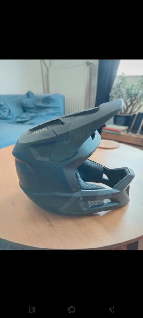 LEATT full face helmet, M, Fietsen en Brommers, Fietsaccessoires | Fietshelmen, M, Ophalen of Verzenden