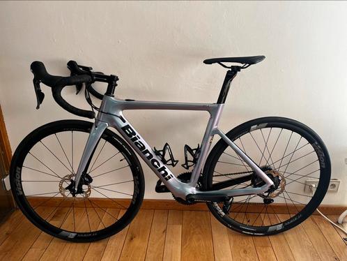 BIANCHI e-road ARIA, Fietsen en Brommers, Fietsen | Racefietsen, Zo goed als nieuw, Overige merken, Carbon, Ophalen