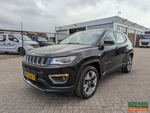 Jeep Compass 1.4 MultiAir Limited - Handgeschakeld - Leder -, Auto's, Jeep, Compass, ABS, Adaptive Cruise Control, Airbags, Bluetooth