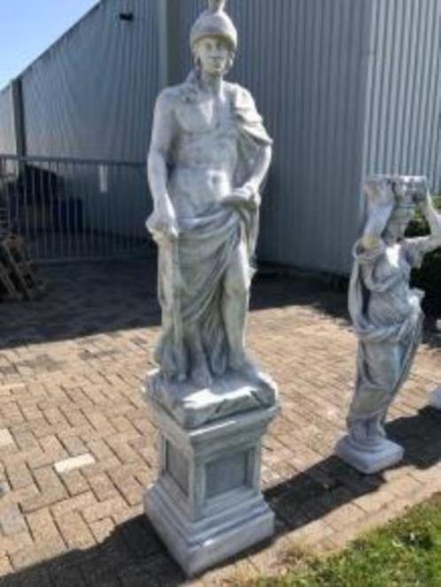 Achilles , grieks beeld, Tuin en Terras, Tuinbeelden, Nieuw, Steen, Ophalen of Verzenden