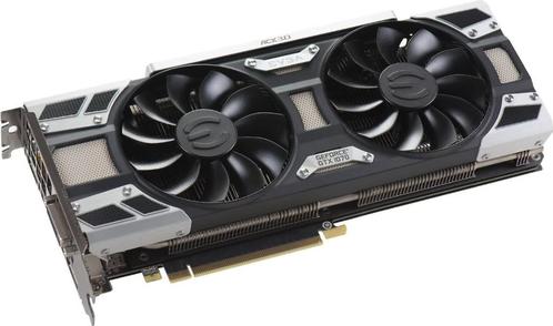 GTX 1070 EVGA Super Clocked versie, Computers en Software, Videokaarten, Gebruikt, Nvidia, PCI-Express 3.0, GDDR5, HDMI, DisplayPort