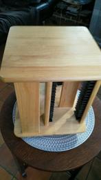 Houten cd draaitoren, Ophalen of Verzenden, Zo goed als nieuw, Hout