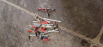 Lot de serre joint + 2 grand serre joint de 1.20 M beschikbaar voor biedingen