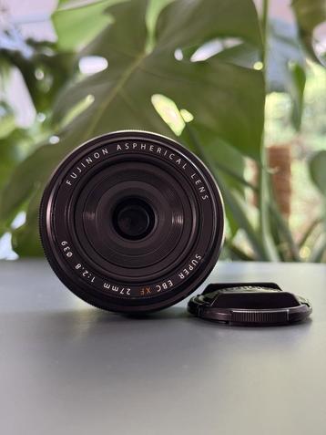 Objectif Fujifilm XF 27mm beschikbaar voor biedingen