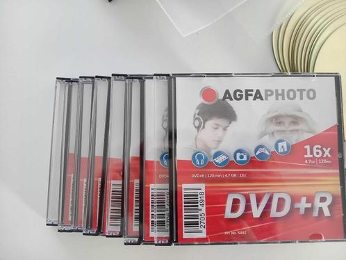 Recordable CD + DVD + cassette + doosjes + opbergspullen ..., Computers en Software, Beschrijfbare discs, Nieuw, Cd, Ophalen of Verzenden
