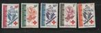 CONGO TIMBRES 1963  100eme Anniversaire de la Croix Rouge  N, Ophalen of Verzenden, Overige landen, Gestempeld