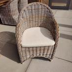 Tuintafel, Jardin & Terrasse, Ensembles de jardin, Chaise, Salons de jardin, Comme neuf, 6 places