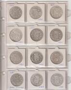 12 x 5 Frank Leopold 2 zilver, Postzegels en Munten, Munten | België, Ophalen, Zilver, Zilver