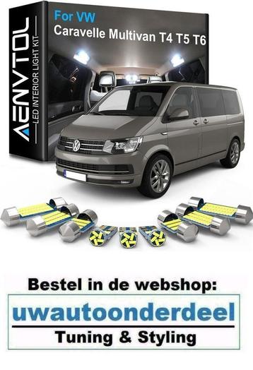 Led Lamp Interieur Set Geschikt Voor VW Transporter T5 T6, Envoi