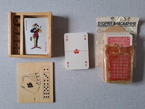 Lot de Jeux de cartes : Poker, Belote et Anagramme etc..., Hobby en Vrije tijd, Gezelschapsspellen | Kaartspellen, Zo goed als nieuw