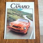 Chevrolet  CAMARO  1980, Boeken, Auto's | Folders en Tijdschriften, Ophalen of Verzenden, Nieuw, Chevrolet