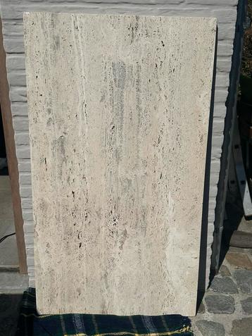 Travertine blad salontafel  beschikbaar voor biedingen