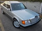 Mercedes 260E Leder/schuif-kantel Dak/02/1990, Achterwielaandrijving, Zwart, Particulier, Zilver of Grijs