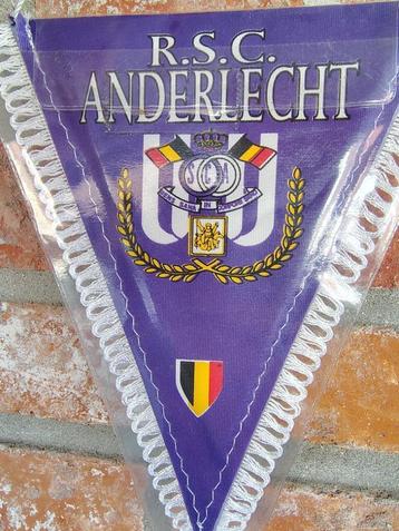 RSC Anderlecht 1990s sublieme vintage vaandel vaantje beschikbaar voor biedingen