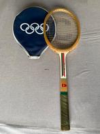 Vintage houten tennisracket Donnay White Star, Sport en Fitness, Ophalen of Verzenden, Gebruikt