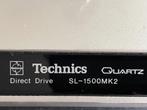 Technics SL-1500 Mk2, Gebruikt, Pitch-regelaar, Ophalen of Verzenden, Platenspeler