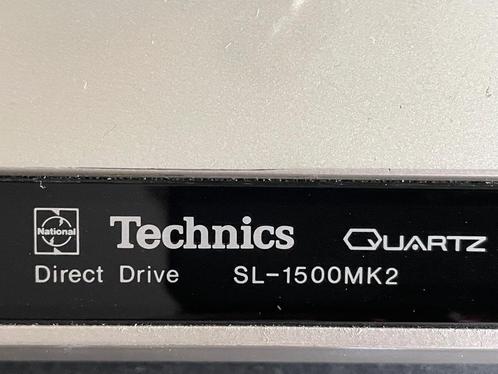 Technics SL-1500 Mk2, Audio, Tv en Foto, Platenspelers, Gebruikt, Platenspeler, Technics, Pitch-regelaar, Ophalen of Verzenden