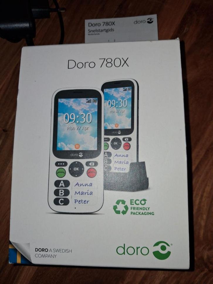 Doro 780 X, Télécoms, Téléphonie mobile | Marques Autre, Comme neuf, Sans abonnement, Sans simlock, Classique ou Candybar, Pas d'appareil photo