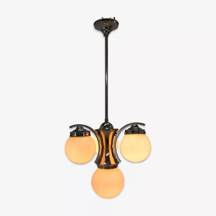 Lustre Art Déco, Antiek en Kunst, Antiek | Verlichting, Ophalen
