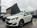 Peugeot 308 Allure 2015 017000KM AUTOMAAT xenon navi pdc, Auto's, Xenon verlichting, Stof, Euro 6, 1199 cc