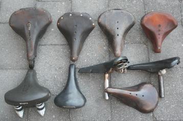 selles en cuir Old Brooks - hamac - Ideal - Sparta, Enlèvement ou Envoi, Vélo de course, Brooks, Selle