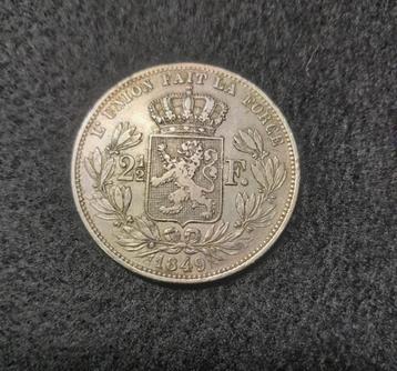 2,5fr 1849 leopold 1 beschikbaar voor biedingen