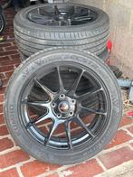 Japan racing velgen met band, Auto-onderdelen, Banden en Velgen, Ophalen, Gebruikt, Banden en Velgen, 17 inch