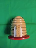 Bijenkorfspaarpot, Collections, Tirelires, Envoi, Utilisé, Bois, Animal