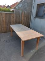 Prachtige vol houten tafel 90 x 200, Huis en Inrichting, Tafels | Eettafels, Gebruikt, Ophalen