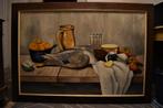 M corradini , grand beau tableau sur toile cadré, Antiquités & Art, Art | Peinture | Moderne, Enlèvement
