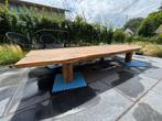 Salontafel eik, Huis en Inrichting, Ophalen, Gebruikt, Eikenhout