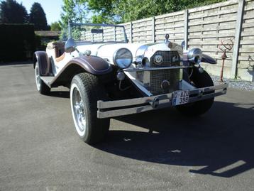 Mercedes Gazelle 1929 met Ford 2 liter motor met automaat., Autos, Autres modèles, Beige, 2 portes, Automatique