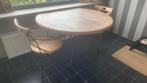 Ronde tafel + 4 stoelen., Huis en Inrichting, Ophalen, Zo goed als nieuw