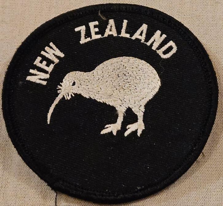 Patch New Zealand kiwi, Verzamelen, Speldjes, Pins en Buttons, Zo goed als nieuw, Ophalen of Verzenden