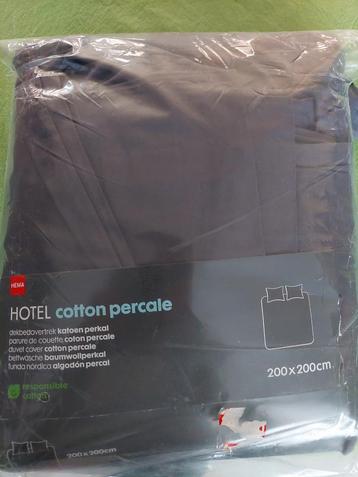 Dekbedovertrek percale nieuw 200x200 beschikbaar voor biedingen