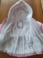 Manteau d’hiver bébé rose T 68 cm avec moufles assorties, Enlèvement ou Envoi, Manteau