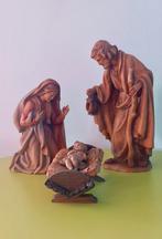 Figurines de Noel Joseph 19 cms, Marie 17cms et Jesus, Ophalen