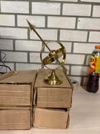 5x koperen zonnewijzer messing, Tuin en Terras, Ophalen, Zo goed als nieuw