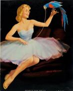 Pin-up d'Harry Ekman (peinture à l'huile), Enlèvement