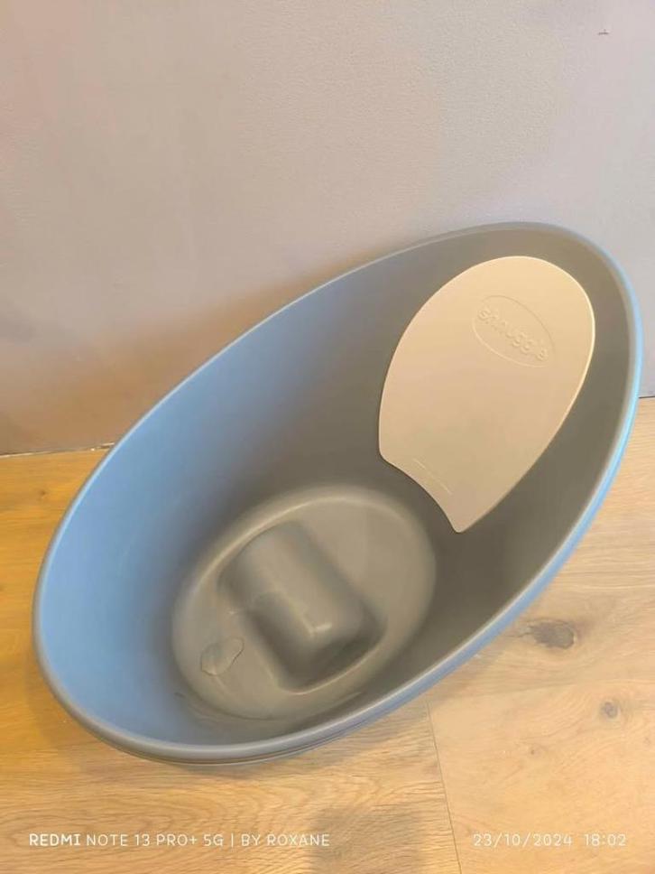 Baignoire Shnuggle Slate Grey – Comme neuve !, Kinderen en Baby's, Badjes en Verzorging, Nieuw, Badje, Ophalen