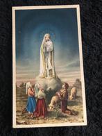 Devotie prentje NB L.525 Maria verering 6x10,5cm, Ophalen of Verzenden, Zo goed als nieuw, Kaart of Prent, Christendom | Katholiek