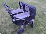 Tweelingbuggy Easywalker volledig met wiegen en Maxi Cosis, Kinderen en Baby's, Buggy's, Ophalen, Gebruikt, Regenhoes