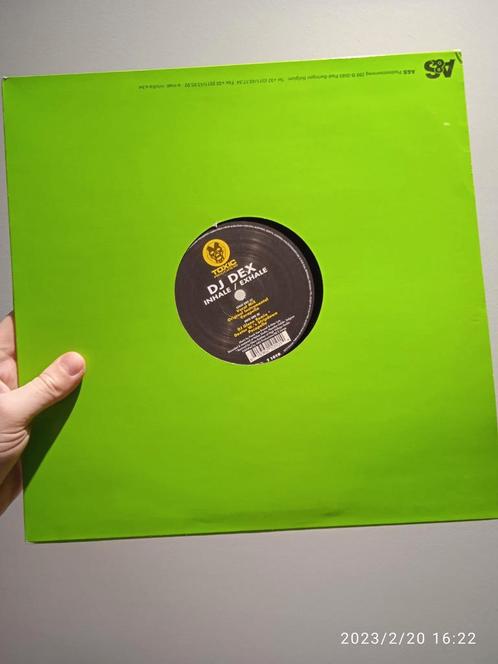 12" DJ Dex - Inhale/Exhale (Techno/Jumpstyle), Cd's en Dvd's, Vinyl | Dance en House, Gebruikt, Overige genres, 12 inch, Ophalen of Verzenden