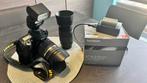 Nikon d90 met Tamron 18-270 + Sb500 flitser, Audio, Tv en Foto, Fotocamera's Digitaal, Ophalen, Gebruikt, Nikon, 8 keer of meer