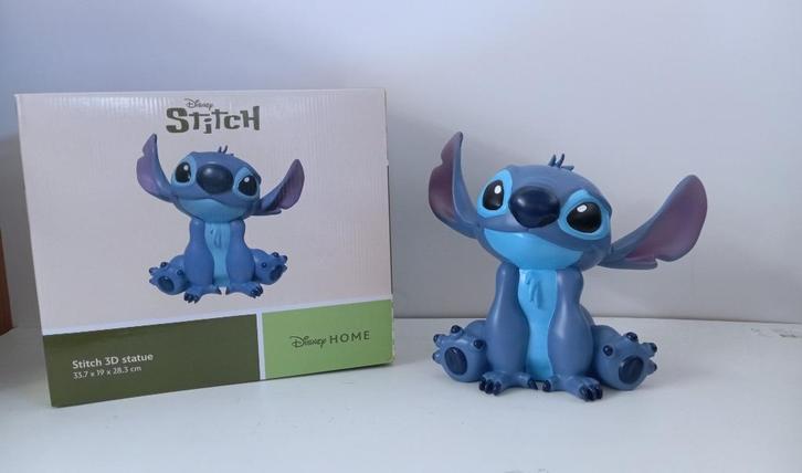 Disney STITCH 3D beeld 33 cm nieuwstaat in doos, Verzamelen, Disney, Zo goed als nieuw, Beeldje of Figuurtje, Overige figuren