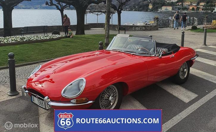 Jaguar XKE OTS Series 1 | 1966 | Route 66 Auctions, Auto's, Oldtimers, Bedrijf, Te koop, Jaguar, Benzine, Overige carrosserie